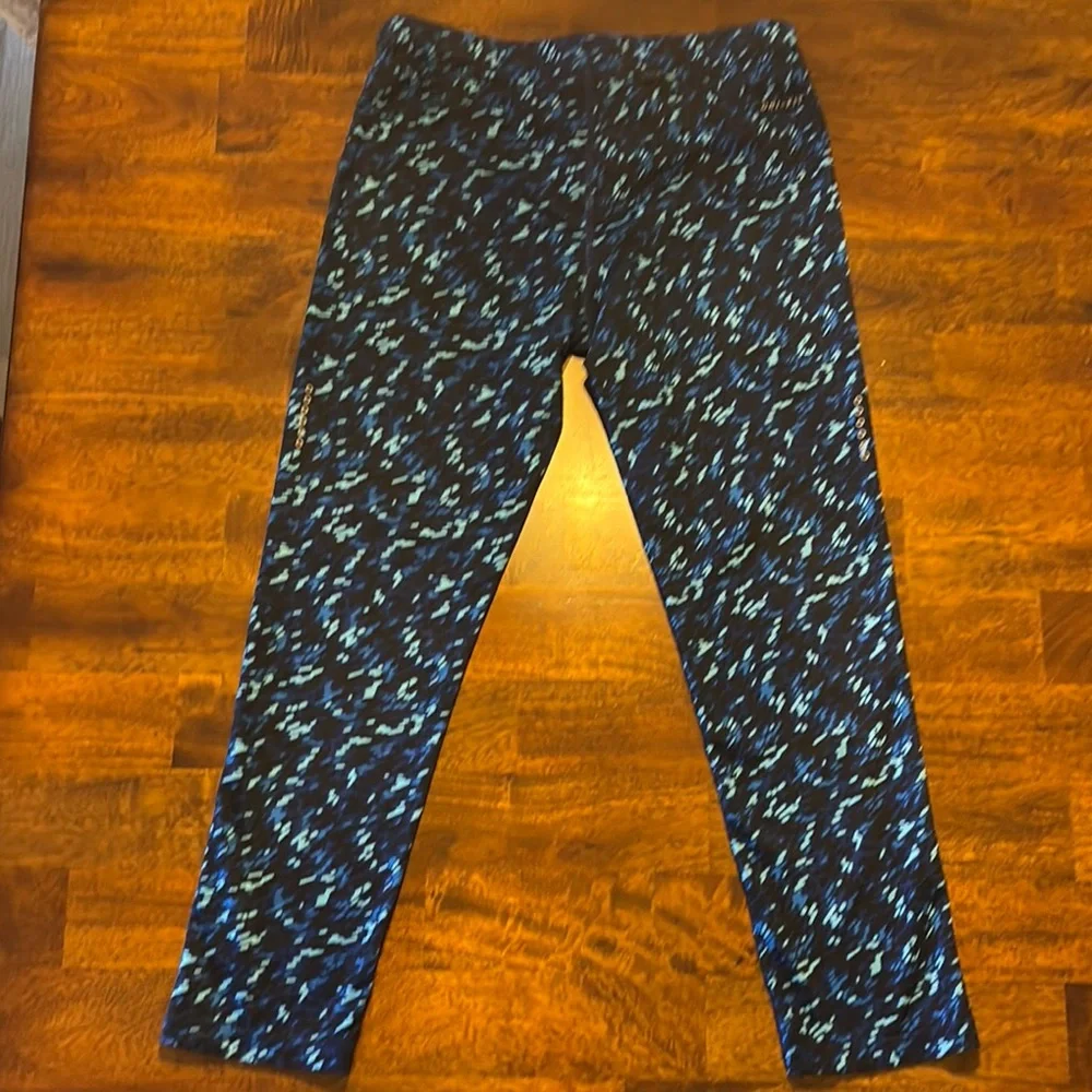 Nike Blue and Black Leggings for Active Comfort size Small - Picture 3 of 13
